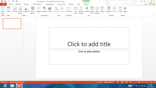 Microsoft Powerpoint 2013