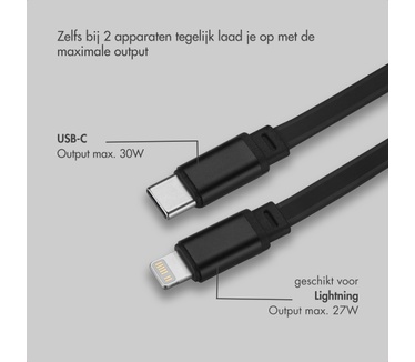Accezz Roll-up Cable Car Charger