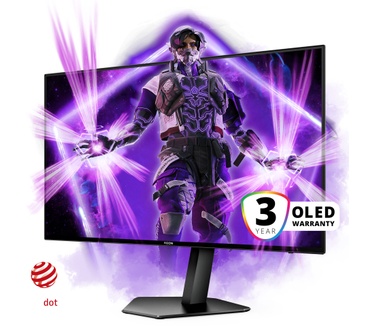 AOC Agon Pro AG276QZD Zwart