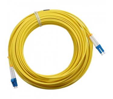 InLine LC/LC 25m Geel