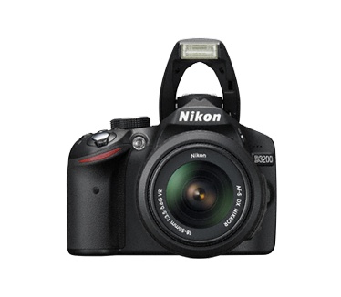 Nikon D3200 Kit + AF-S DX NIKKOR 18-55mm f/3.5-5.6G VR II Zwart