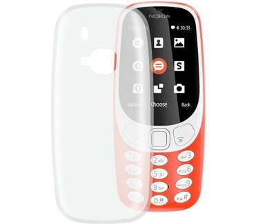 qMust Nokia 3310 (2017) Flexibel Hoesje Transparant
