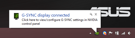 G-Sync Asus ROG laptop