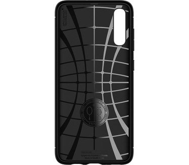 Spigen Rugged Armor Case Samsung Galaxy A70  Zwart