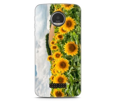 Just in Case Motorola Moto Z Hoesje zonnebloemen