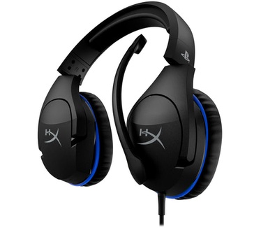 HP Cloud Stinger - Gaming Headset - PS5-PS4 (Black-Blue) (Blauw, Zwart)