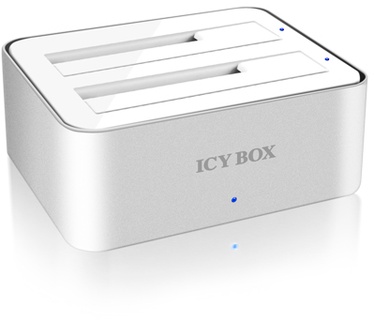 Icy Box IB-120StU3-Wh Aluminium