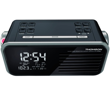 Thomson Projectie wekker met LCD scherm van - Zwart