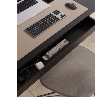 Voomy Office Laptop Standaard Verstelbaar - Ergonomische Stand - Aluminium - Zwart