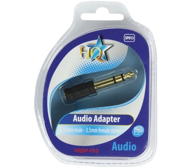 HQ Products 6.35mm - 3.5mm M/F