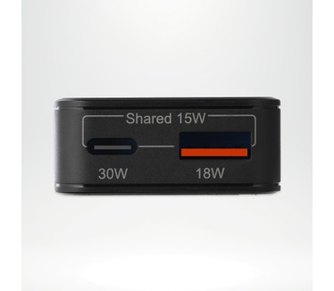 Accezz Ultra Slim GaN Charger 30W - USB-A + USB-C