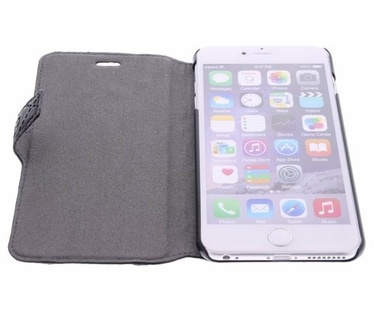 Guess Originele Scarlett Folio Bookcase hoesje voor de iPhone 6 Plus - Zwart Zwart