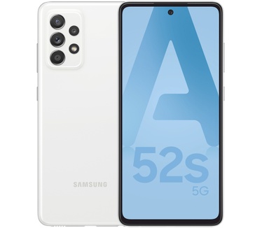 Samsung Galaxy A52s 5G, 6GB, 128GB opslag Wit