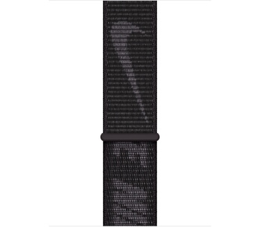 Apple Geweven sportbandje van Nike - Zwart (45 mm)