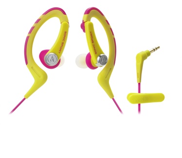 Audio-Technica ATH-SPORT1 (Geel, Roze)