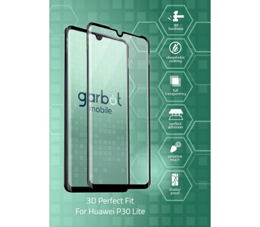 Garbot 9H 3D Screen Protector for Huawei P30 Lite