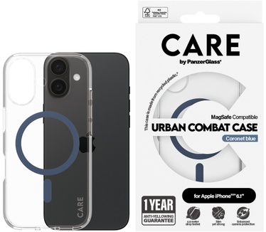 PanzerGlass CARE by PG Blue MagSafe iPhone16 6.1