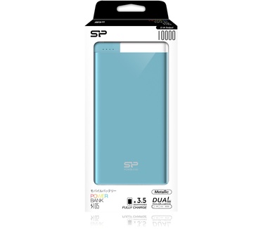 Silicon Power S105 10,000 mAh Powerbank Metallic Champagne