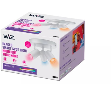 WiZ Connected IMAGEO 3x draaibare spot ronde plaat