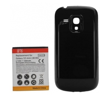 qMust Extended Battery Pack Samsung Galaxy S3 mini 3500mAh (black)