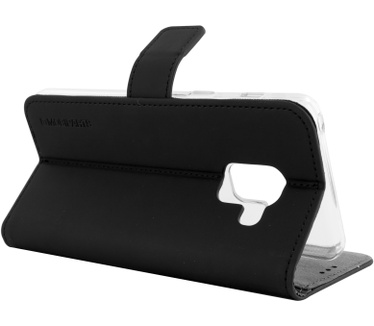 Mobiparts Premium Wallet TPU Case Samsung Galaxy A8 Plus (2018) Black