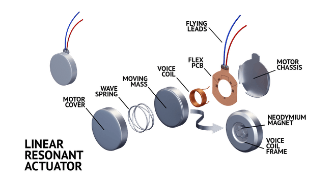 Werking LRA-trilmotor