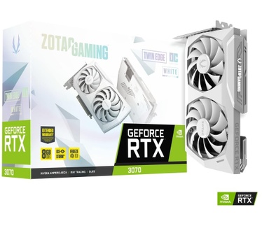 Zotac GAMING GeForce RTX 3070 Twin Edge OC White Edition