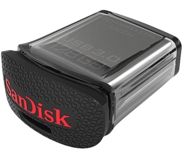 Sandisk Cruzer Ultra Fit 128GB Zwart