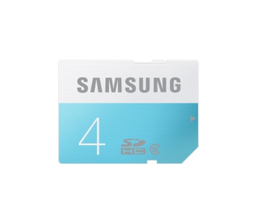 Samsung 4GB, SDHC Standard