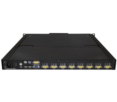 Startech.com 8 poorts VGA rack monteerbare KVM console voor server rack 19" 1U