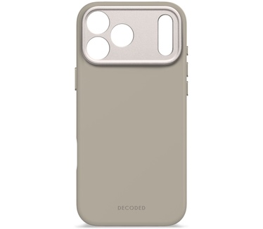 Decoded Silicone Backcover Apple iPhone 17 Pro Max Soft Taupe