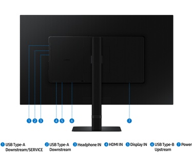Samsung ViewFinity S6 S60D 32" Zwart