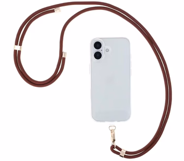 Selencia Universeel telefoonkoord, Terracotta