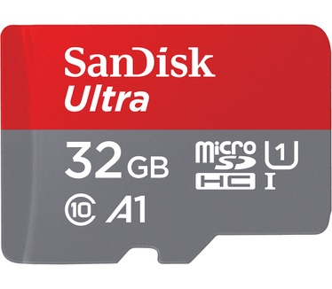 Sandisk 32GB Ultra microSDHC+SD Adapter
