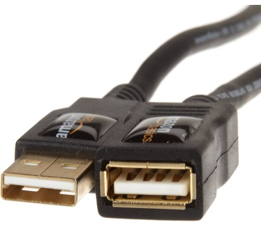 AmazonBasics USB 2.0 A, M/F, 2m