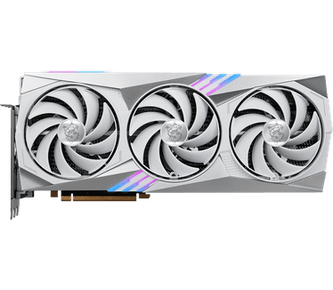 MSI GeForce RTX 4080 Gaming X Trio - Videokaart - 16GB GDDR6X - PCIe 4.0 - 1x HDMI 2.1a - 3x DisplayPort 1.4a - wit