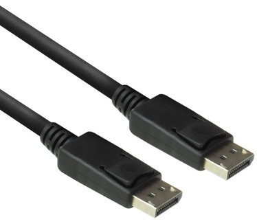 ACT AC3903 3 meter DisplayPort kabel male - male Zwart