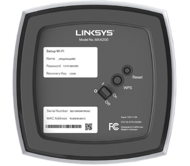 Linksys Velop AX4200 Tri-Band Mesh WiFi 6 System (set van 3 stuks)