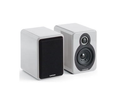 Lenco SP-300 2-weg Hi-Fi Luidsprekers Zilver