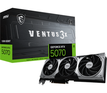 MSI GeForce RTX 5070 12G VENTUS 3X