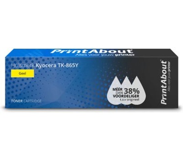 PrintAbout Huismerk Kyocera TK-865Y Toner Geel