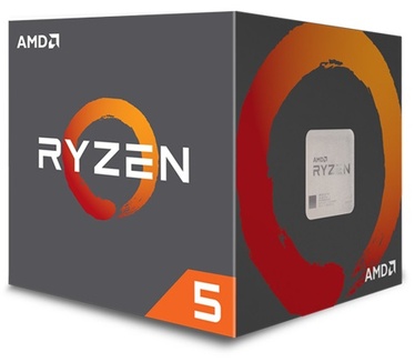 AMD Ryzen 5 1600 Boxed Wraith Spire koeler