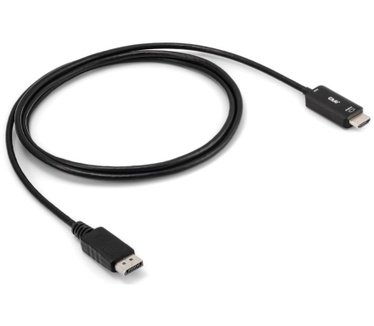 Club 3D DisplayPort 1.4 to HDMI 4K60Hz Cable with HDR M/M 2 m / 6.56ft 32 AWG Zwart
