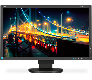 NEC EA244UHD Zwart