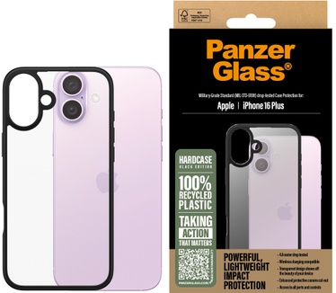 PanzerGlass PG HardCase Black iPhone 16 6.7Inch