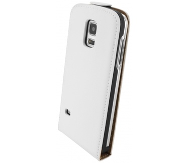 Mobiparts Premium Flip Case Samsung Galaxy S5 Mini White