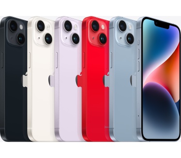 Apple iPhone 14 Plus, 256GB opslag Wit