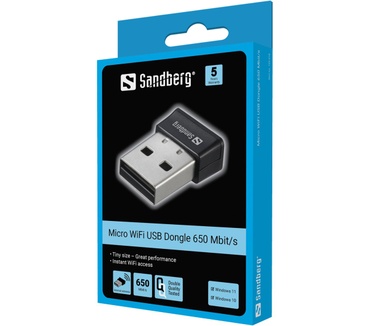Sandberg Micro Wifi Dongle 650 Mbit/s