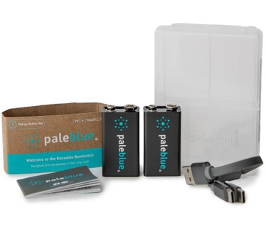 Pale Blue PB-9V-C-DC