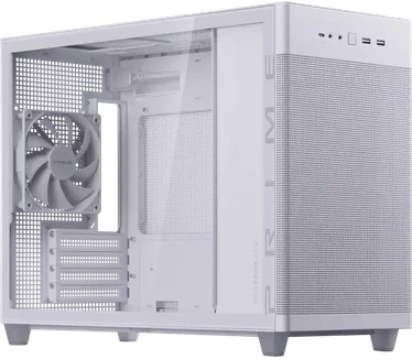 ASUS Prime AP201 Tempered Glass Wit